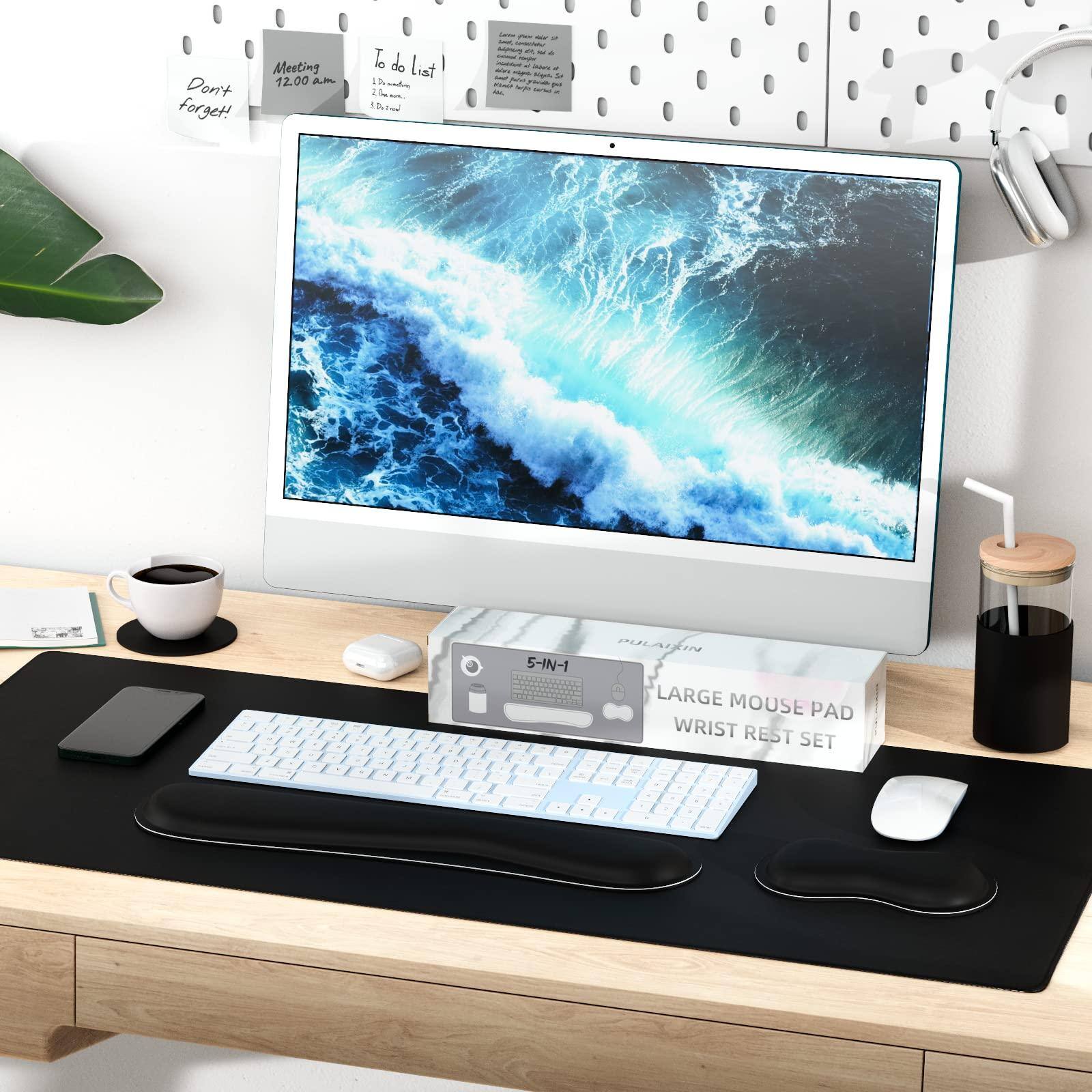 Don't forget!

Meeting 12:00 am

To do list:
1. Do something
2. Do something
3. Do something

5-IN-1 LARGE MOUSE PAD WRIST REST SET