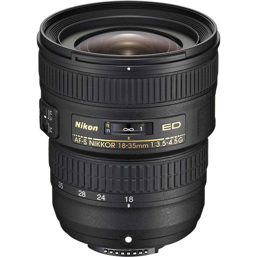 Nikon AF-S NIKKOR 18-35mm 1:3.5-4.5G ED  
35 28 24 18