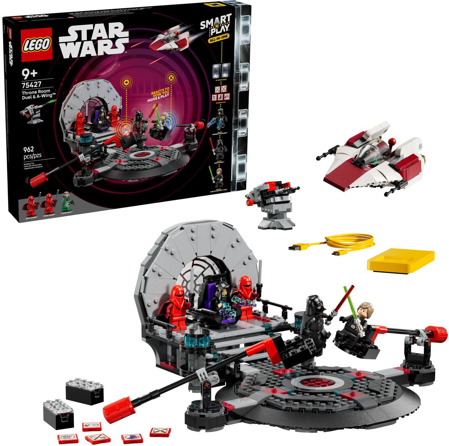 Star Wars SMART Play: Throne Room Duel & A-Wing 75427