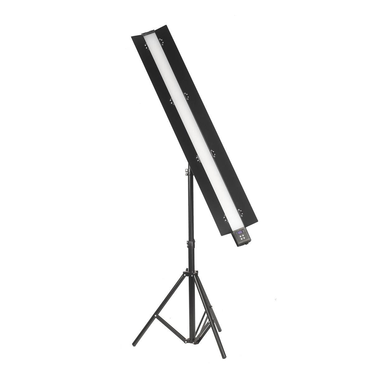 Alt View 3. Smith-Victor - Smith-Victor Acies 48" RGBW LED Strip Light with Barndoors.