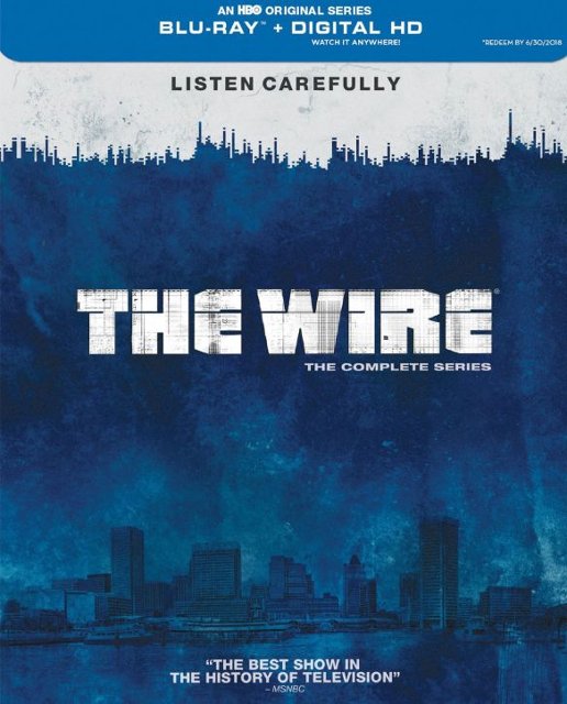 Front Standard. The Wire: The Complete Series [20 Discs] [Blu-ray].