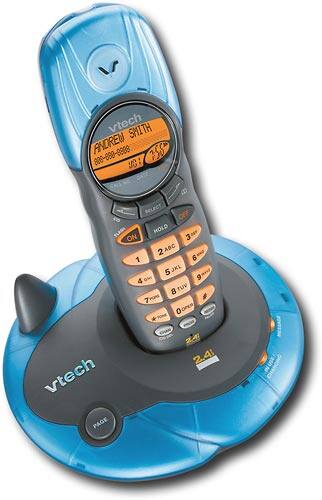 Front Standard. VTech - 2.4GHz Analog Cordless Phone with Caller ID.