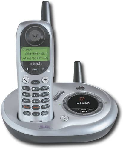 Best Buy: VTech 5.8GHz Cordless Phone w/Digital Answering System IA5851