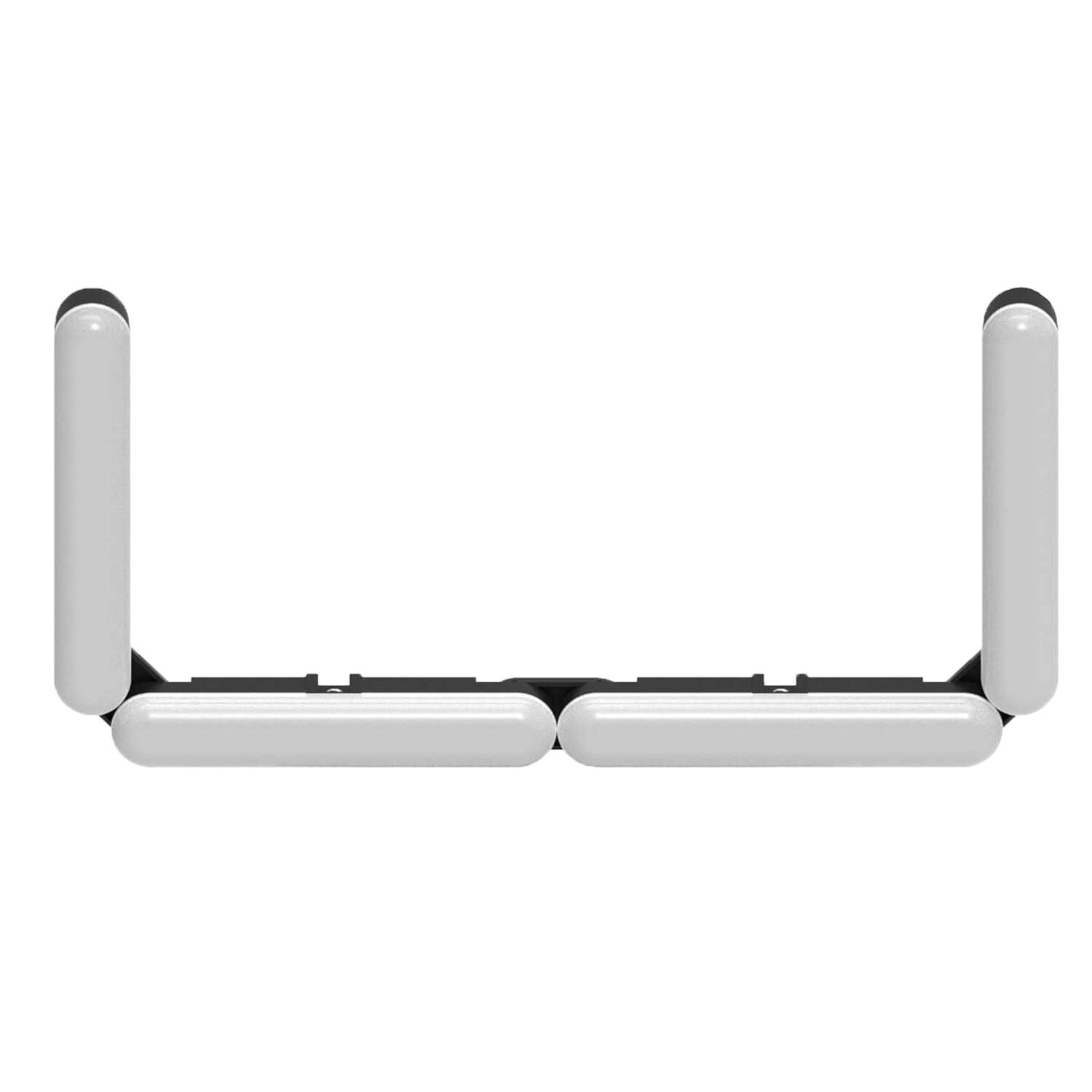 Alt View 3. Bower - RGB Quad Modular Light Kit with Tripod - Black.