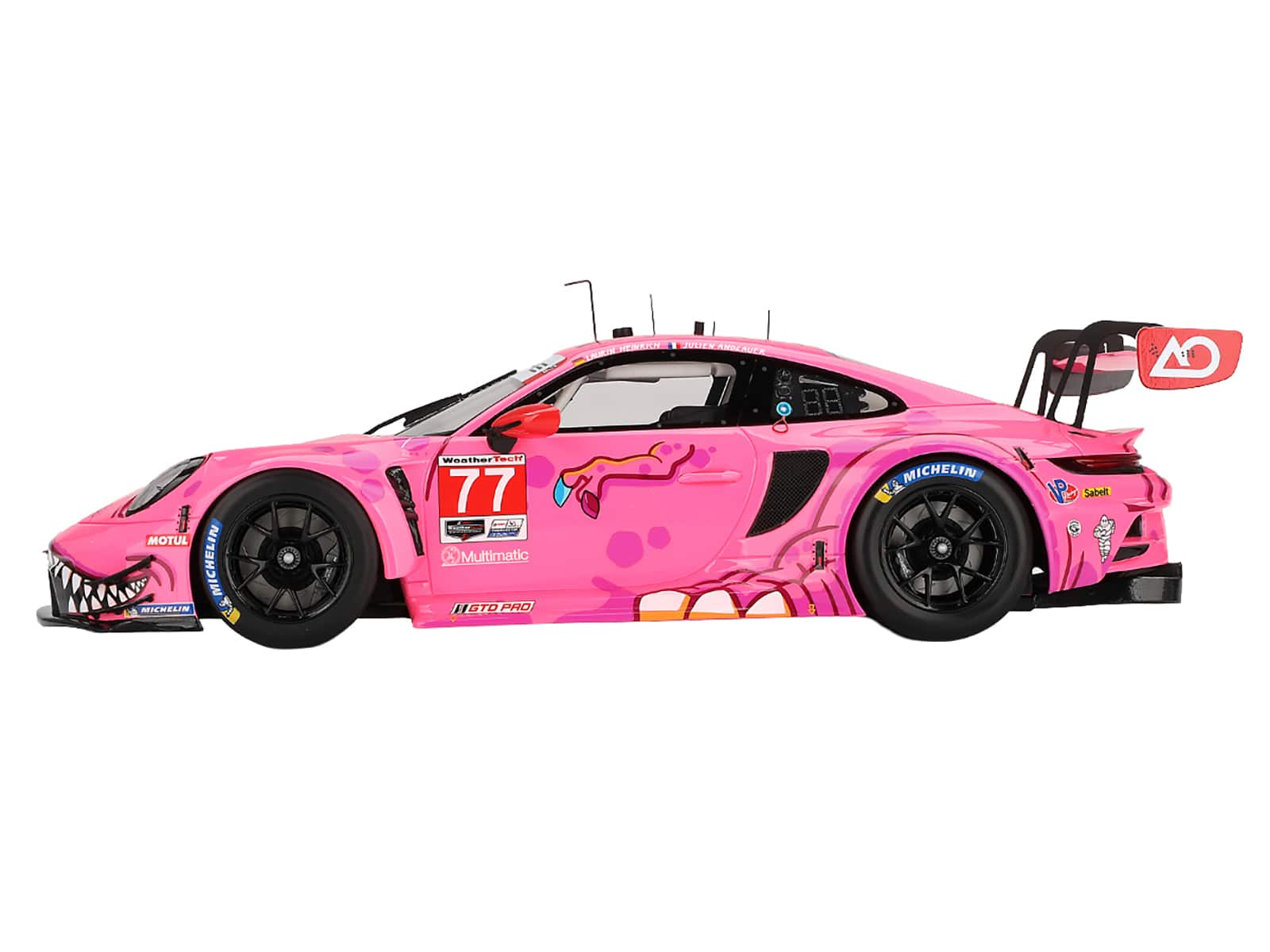 1/43 ポルシェ 911 GT3 R AO ROXY Racing Top Speed Porsche 911 GT3 R #77 Andlauer Heinrich 