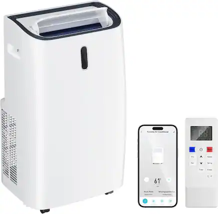 4 Portable Air Conditioner
888 a Doo Heat Dry Soothe Fan
Sealing Limer Zleep
61 WY + C F
Work Made elionake
Wind Speed Status