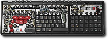 Front Standard. Ideazon - Zboard Gaming Keyset for Battlefield 2.