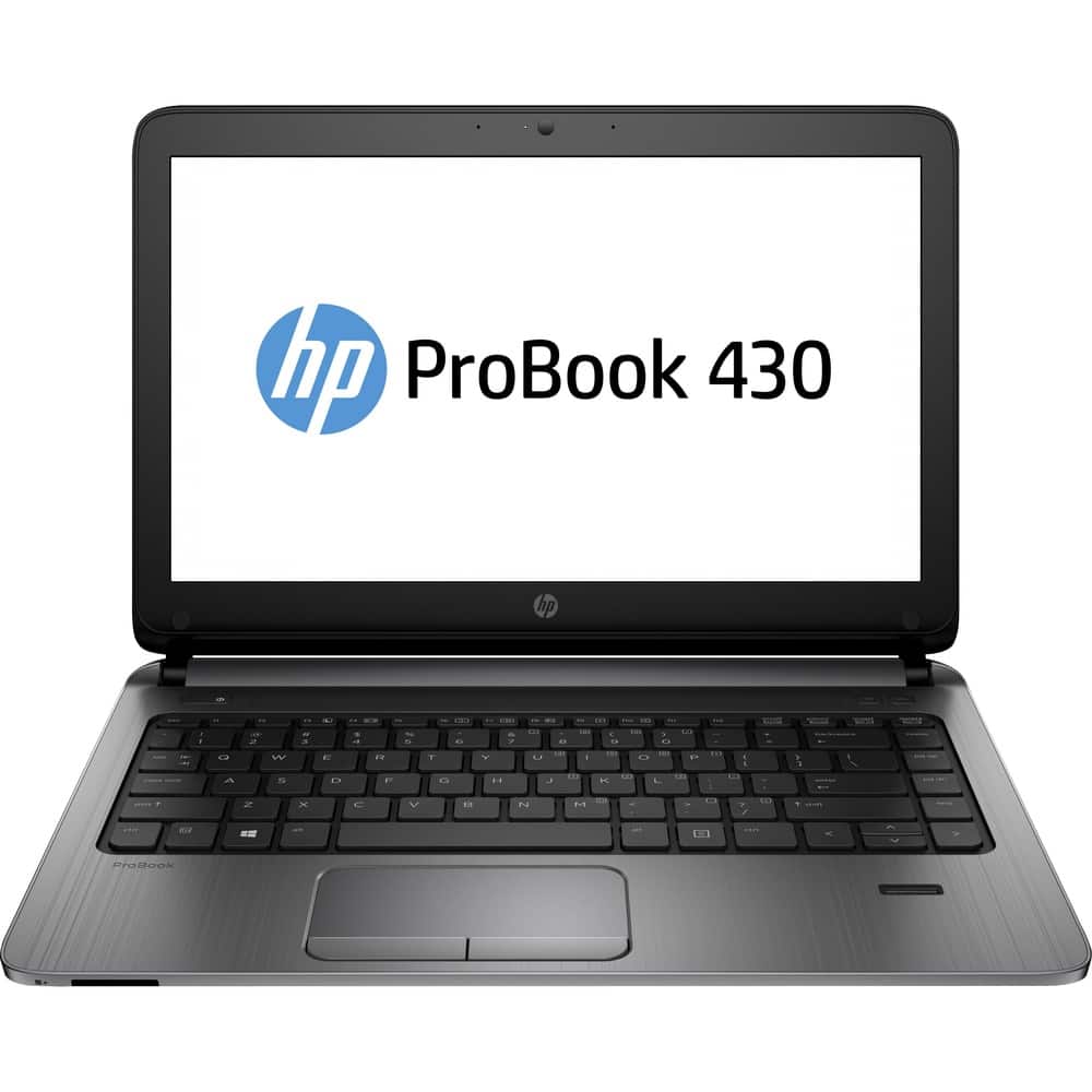 Front Zoom. HP - ProBook 13.3" Laptop - Intel Celeron - 4GB Memory - 500GB Hard Drive - Black/Silver.