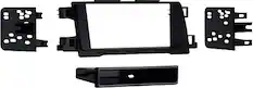 Front. Metra - Dash Kit for Select 2013-2016 Mazda CX-5 DIN DDIN - Black.