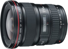 Canon - EF 17-40mm f/4L USM Ultra-Wide Zoom Lens - Black - Angle_Zoom