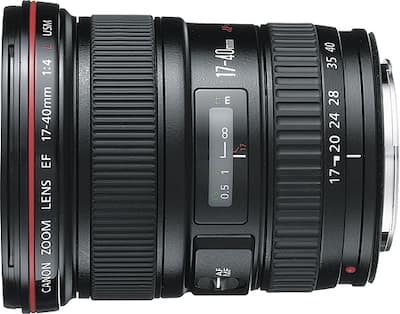 Canon EF 17 40mm f/4L USM Ultra Wide Zoom Lens Black 8806A002 Canon EF 17 40mm f/4L USM Ultra Wide Zoom Lens Black 8806A002