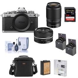 Bundle - Nikon - Z fc Mirrorless Camera w/28mm f/2.8 SE 50-250mm Lens,Included Value