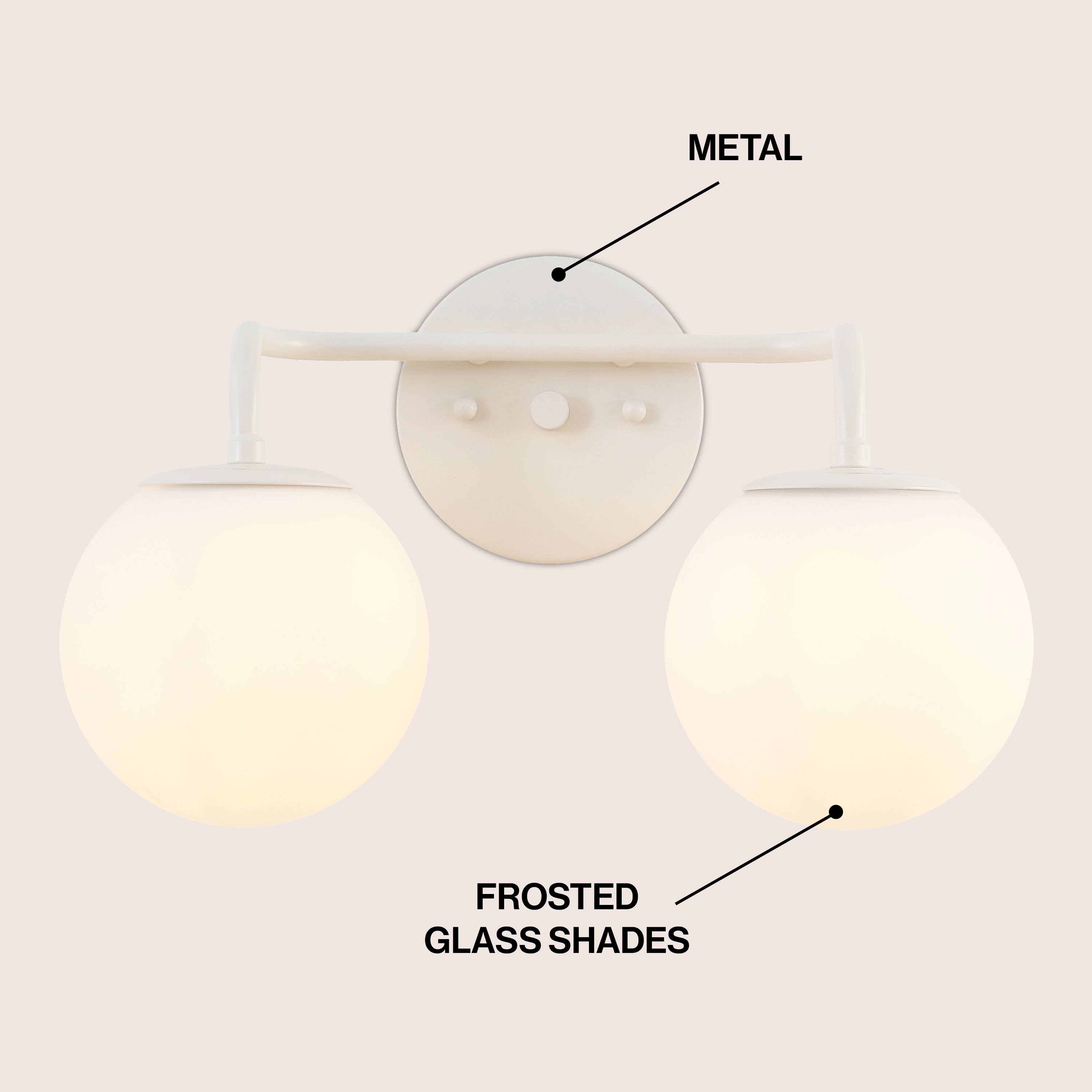 METAL FROSTED GLASS SHADES
