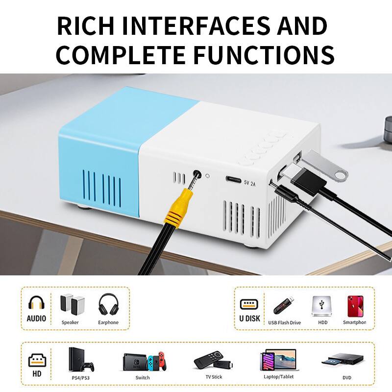 RICH INTERFACES AND COMPLETE FUNCTIONS

- AUDIO
  - Speaker
  - Earphone

- U DISK
  - USB Flash Drive
  - HDD
  - Smartphone

- HD
  - PS4/PS3
  - Switch
  - TV Stick
  - Laptop/Tablet
  - DVD
