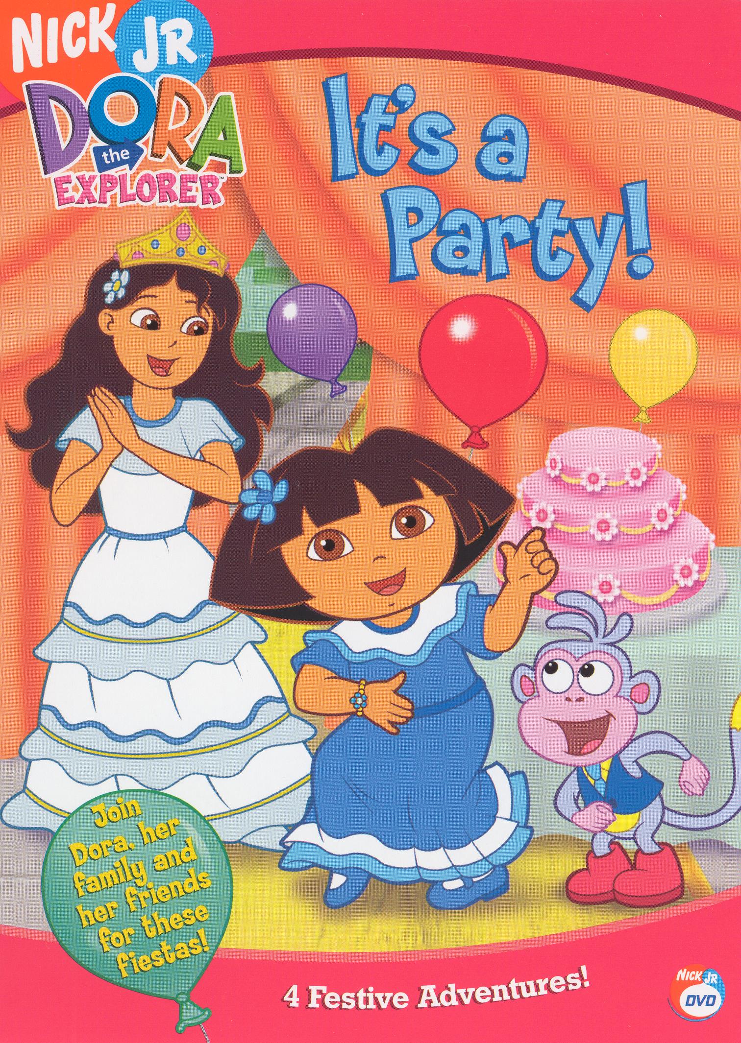 Dora The Explorer Dora S Slumber Party On Dvd Movie - vrogue.co
