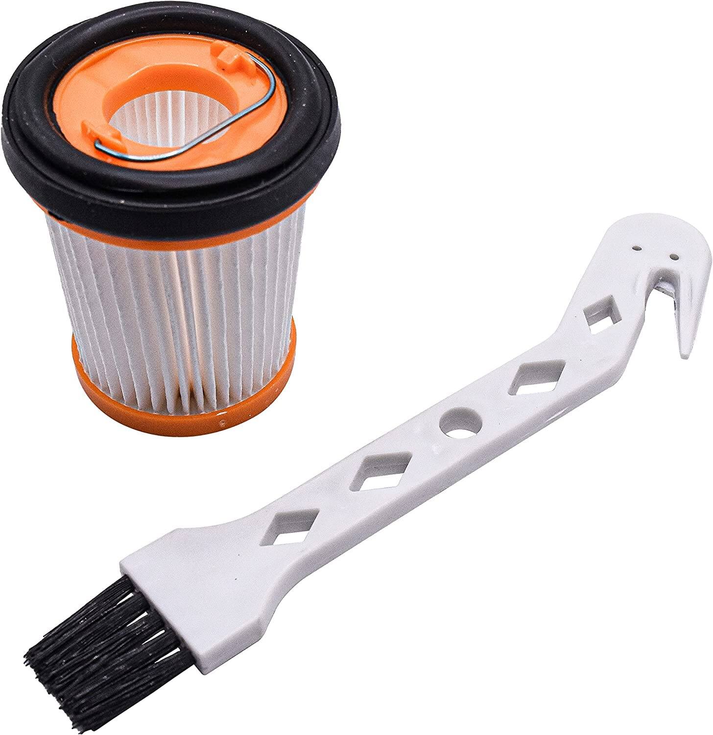 Angle. HQRP - HQRP 3-Pack Dust Cup Filter with Brush for Shark ION W1 S87 WV200 WV201 WV205 WV220 Hand Vacs, Replaces XHFWV200.