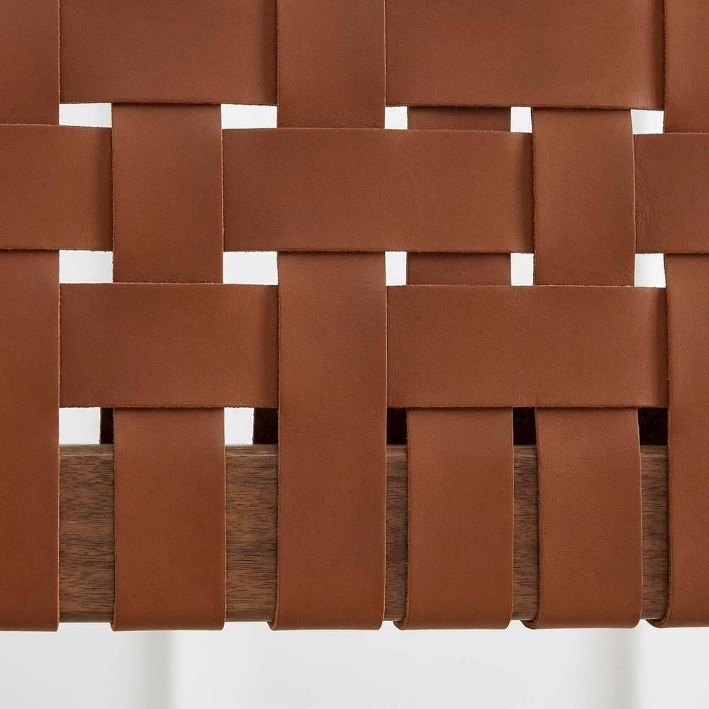 Alt View 1. FurniFact - Vegan Leather Full Headboard with Texturedand Durable Frame - Brown.