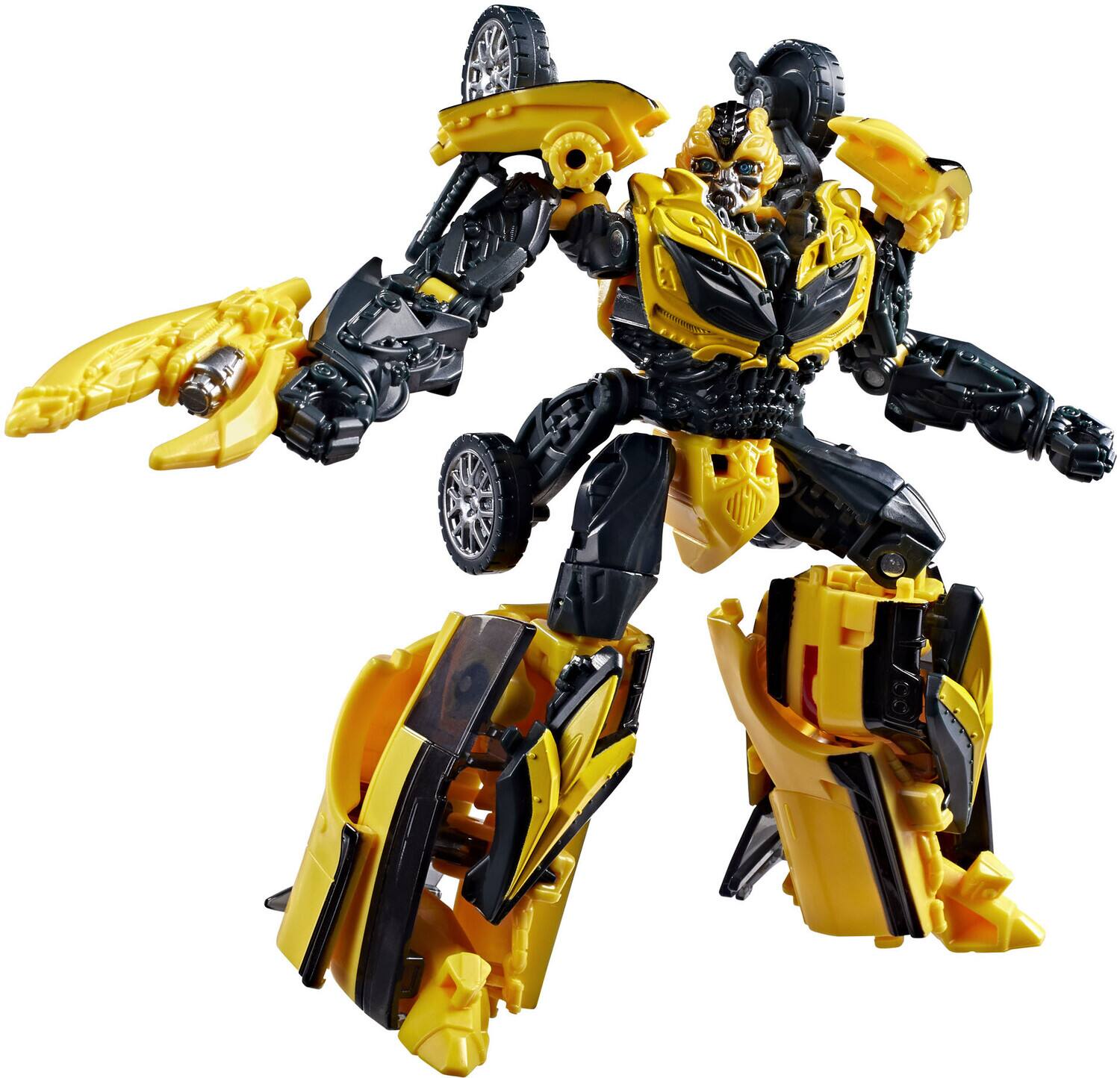 Alt View 3. Hasbro - Transformers: Age of Extinction - Studio Series - Deluxe Class Bumblebee Action Figure   - COLLECTIBLES - Multicolor.