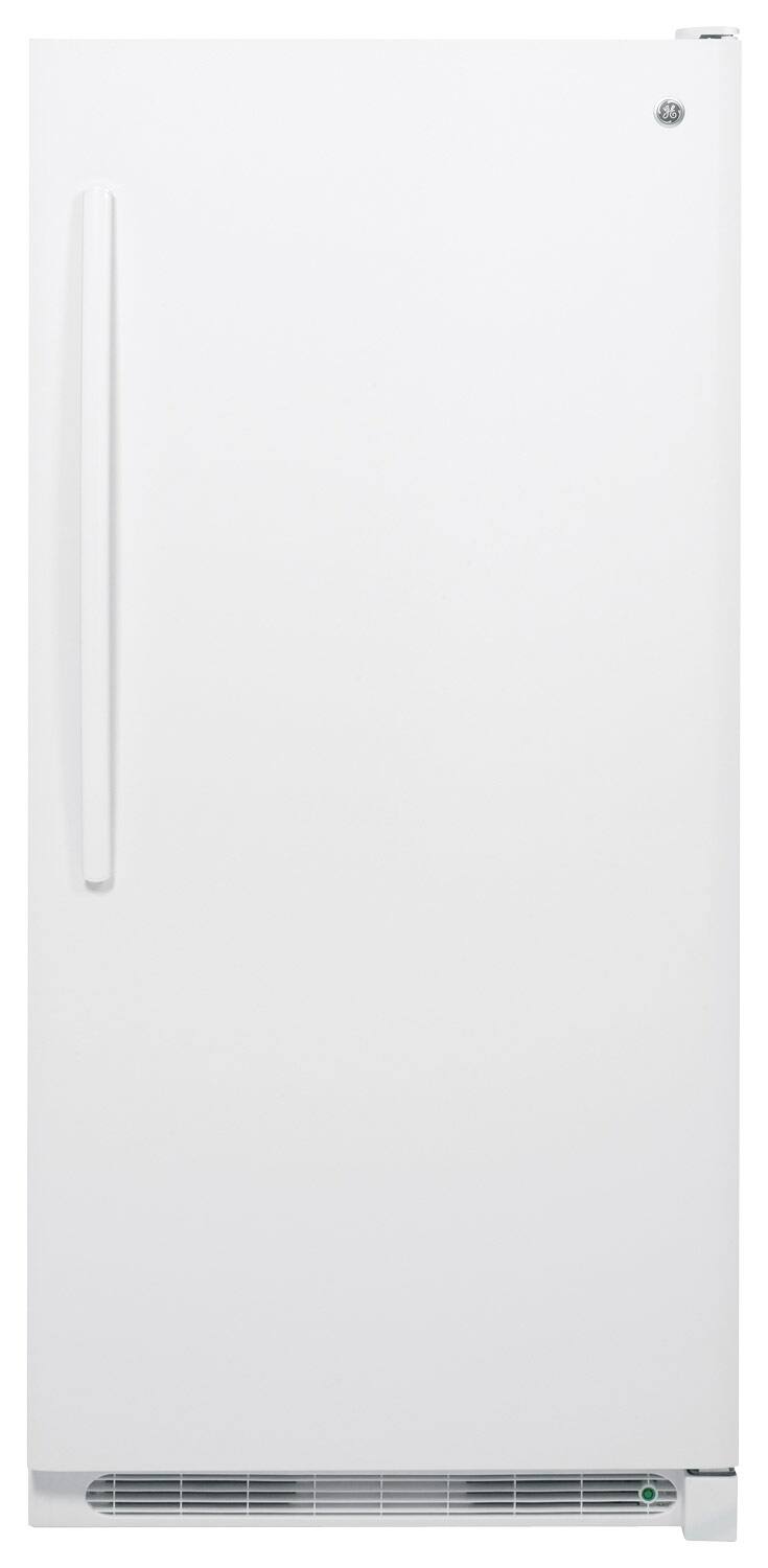 Best Buy GE 20.9 Cu. Ft. Upright Freezer White FUM21DHRWW