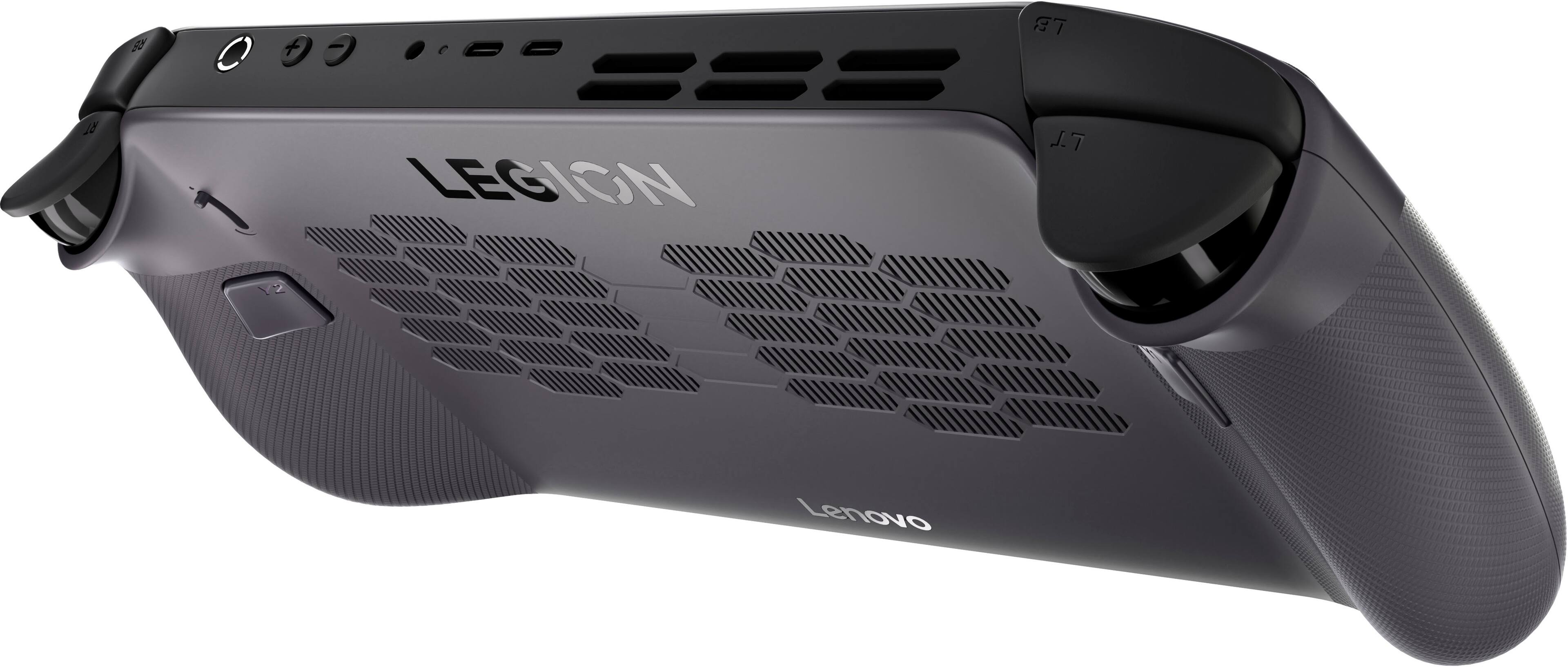 Lenovo Legion Y2 is a gaming laptop that features a black and grey design.