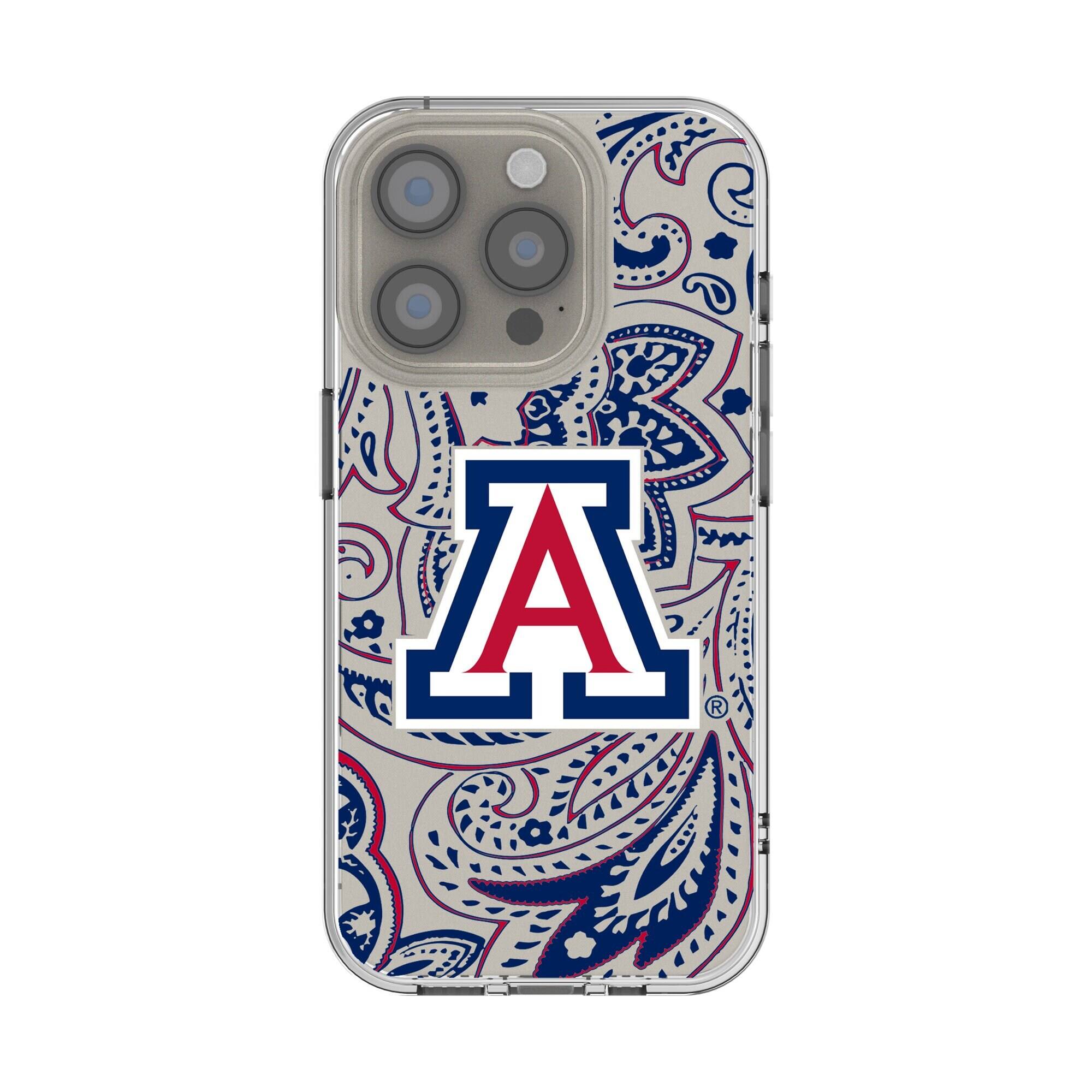 Keyscaper - NCAA - Arizona Wildcats iPhone Paisley Design Clear Case - 12/12 Pro - Multicolor price history on PriceWatchPro