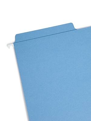 Alt View 1. Smead - FasTab Heavy Duty Reinforced Hanging File Folder, 3-Tab, Legal, 18/Box - Assorted Colors.