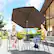 Alt View 1. Outsunny - 4 Piece Outdoor Patio Dining Furniture Set, 2 Folding Chairs, Adjustable Angle Umbrella - Beige.