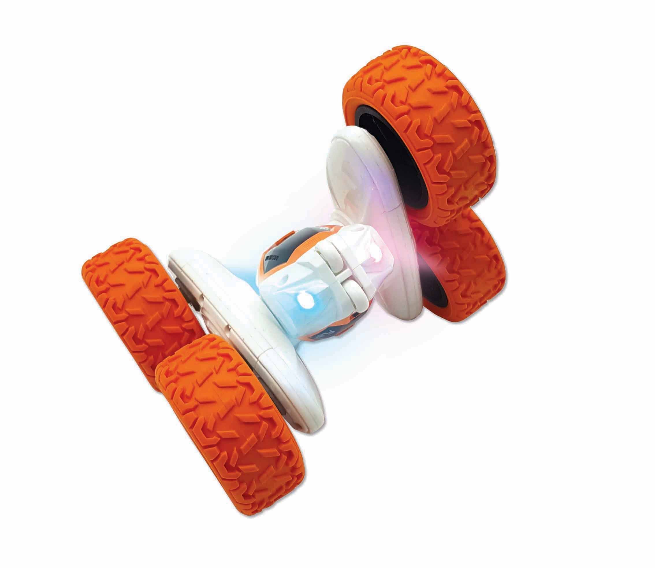 Alt View 5. Lexibook - Crosslander RC Stunt Car Rechargeable with Lights & Wrist Control.