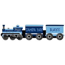Fan Creations - Tampa Bay Rays 6'' x 24'' Train Cutout Sign - Multicolor