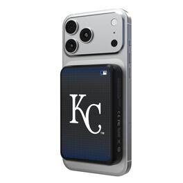 Keyscaper - Kansas City Royals Wireless Magnetic Power Bank - Black