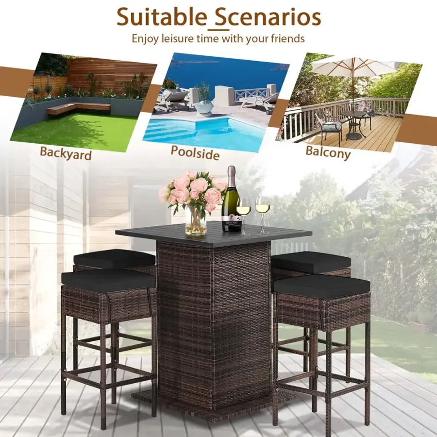 Suitable Scenarios: Enjoy leisure time with your friends, Backyard, Poolside, Balcony.