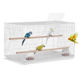 VEVOR - 30-inch Flight Bird Cage, Stackable Bird Cage for Small Parrots Canaries Lovebirds Conures Macaws Pet Travel Birdcage