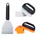 Angle. Blackstone - Blackstone Griddle Essentials 8 Piece Cleaning Kit - Silver.