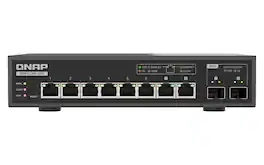 QNAP - QSW-L3208-2C6T Ethernet Switch - Black