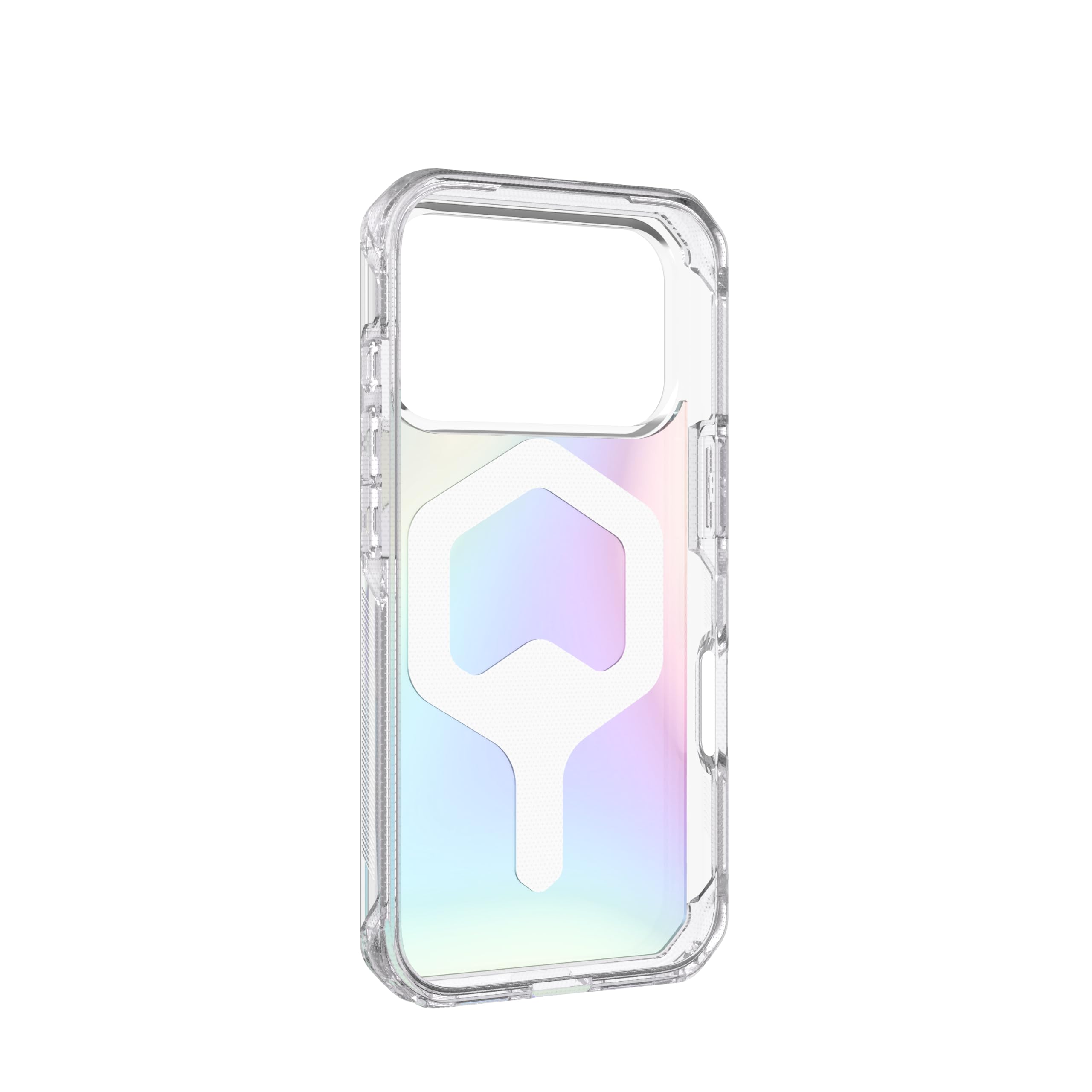 Alt View 5. UAG - iPhone 18 Pro Case/iPhone 17 Pro Case with MagSafe, Translucent Rainbow Gradient, Anti-Yellowing, Plyo - Iridiscent.