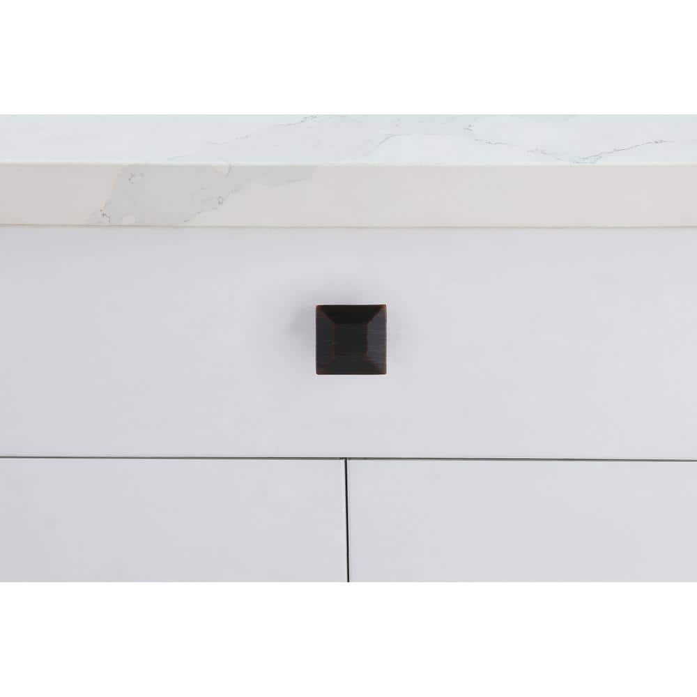 "Elegant Decor - Cecil 1.3"" Square Knob Multipack (Set of 10) - Oil-Rubbed Bronze" price history on PriceWatchPro