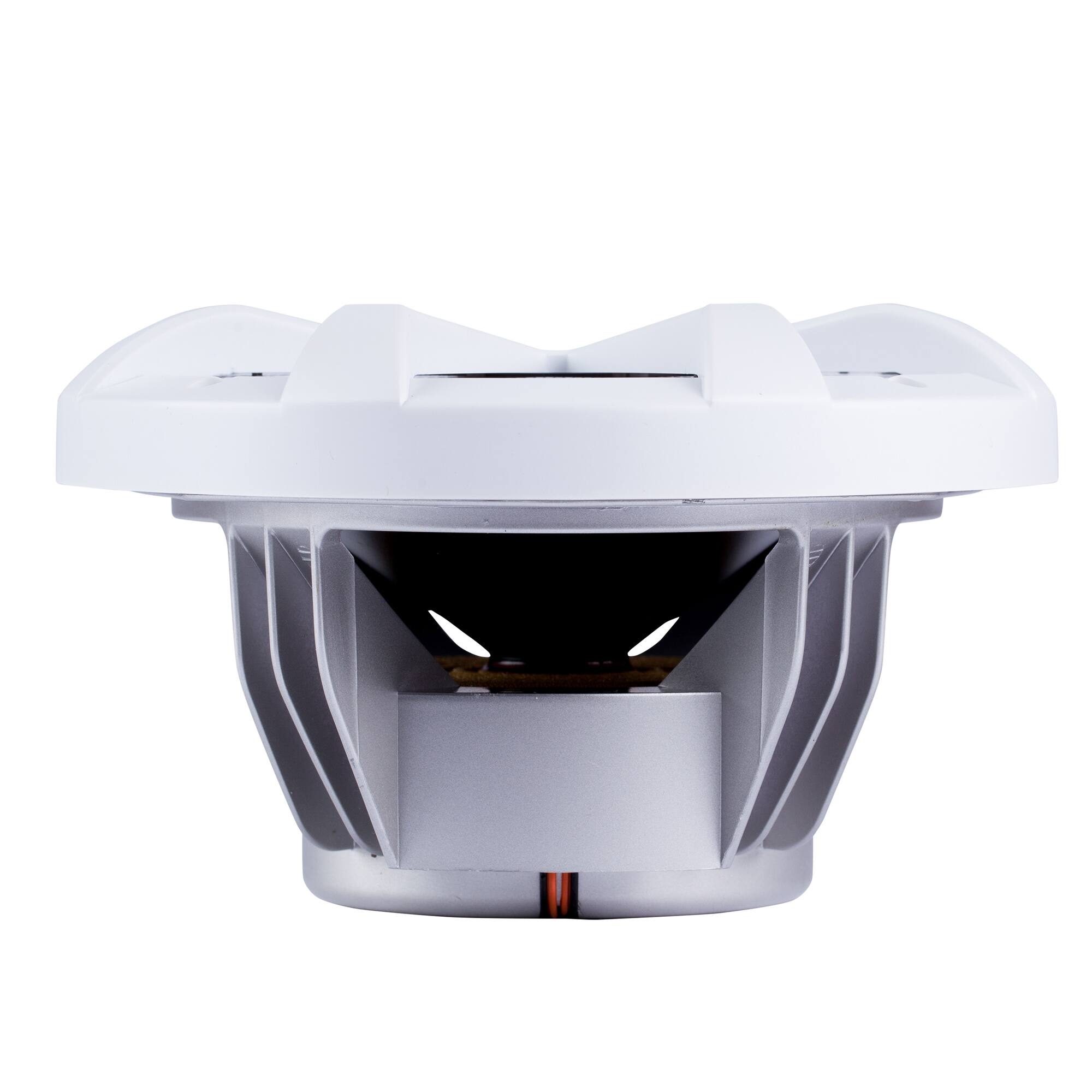 Alt View 5. Memphis Car Audio - Memphis Audio 6x9 LED Marine Coaxial Speakers - 1 Pair (2 Units) - OEM Bulk Pack MXA69L With White Grilles - Black/Gray.