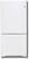 Front Standard. GE - Profile 19.5 Cu. Ft. Bottom-Mount Refrigerator - White-on-White.
