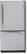 Front Standard. GE - Profile 22.2 Cu. Ft. Bottom-Mount Refrigerator - Stainless-Steel.