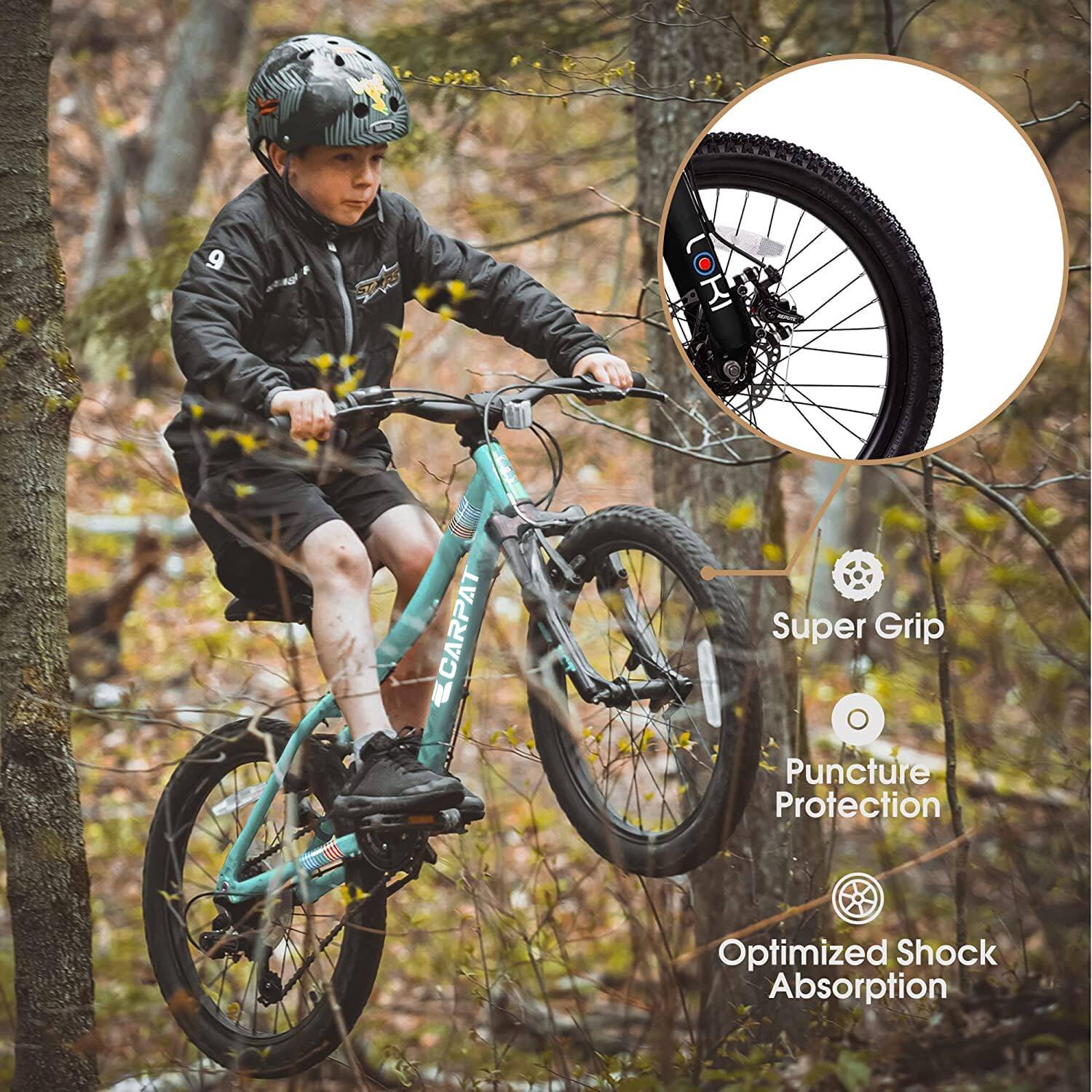 - Super Grip
- Puncture Protection
- Optimized Shock Absorption