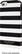 Front. Isaac Mizrahi New York - Monostripe Case for Apple® iPhone® SE, 5s and 5 - Black/White.