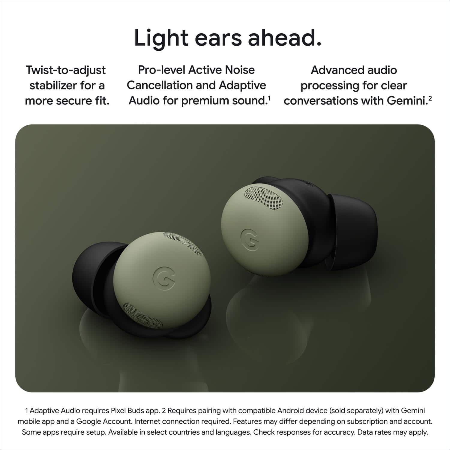 Google Pixel Buds Pro 2 Wireless Earbuds with Active Noise