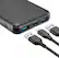 Alt View 15. Best Buy essentials™ - 20W 10,000mAh Portable Charger for Most Smartphones, Tablets and USB Devices - Black.