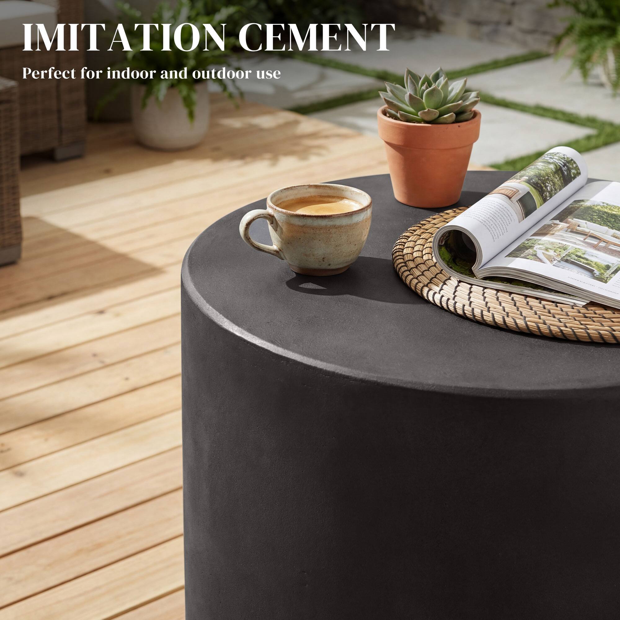 IMITATION CEMENT  
Perfect for indoor and outdoor use