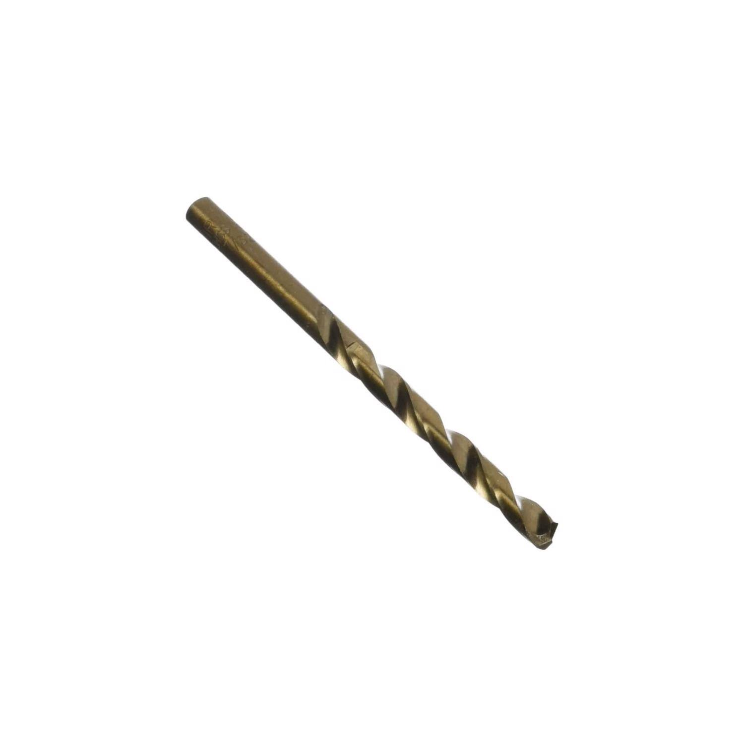Angle. Irwin - Irwin 7/32 in. X 3-3/4 in. L Cobalt Alloy Steel Drill Bit Straight Shank 1 pc.