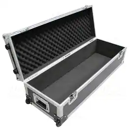ProX - XS-UTL12W 40" Utility Case with Low Profile Wheels, Honeycomb Black Laminate