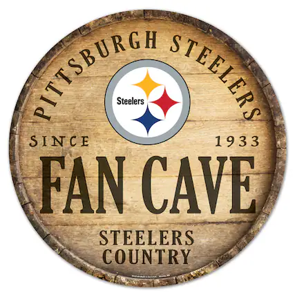 PITTSBURGH STEELERS
SINCE 1933
FAN CAVE
STEELERS COUNTRY