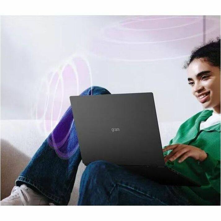 Alt View 5. LG - LG gram Pro 16T90TP-K.APB2U1 16" Touchscreen Convertible 2 in 1 Notebook - WQXGA+ - 120 Hz - Intel Core Ultra 5 - 16 GB - Unknown.