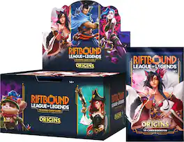 Riftbound - League of Legends Trading Card Game: Origins Booster Box (24 Packs)