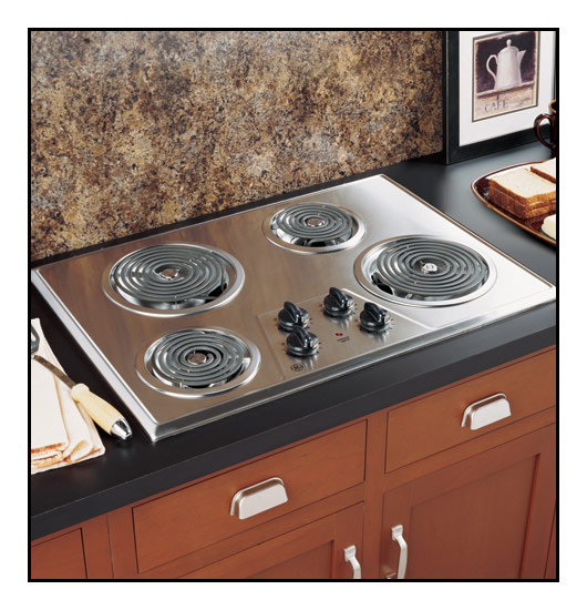 Ge electric store cooktops